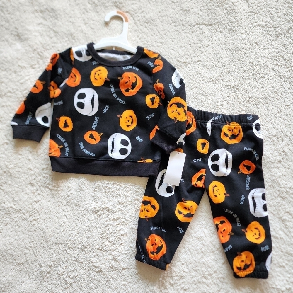 NWT baby boy or girl Disney the Nightmare Before Christmas Jack Halloween outfit